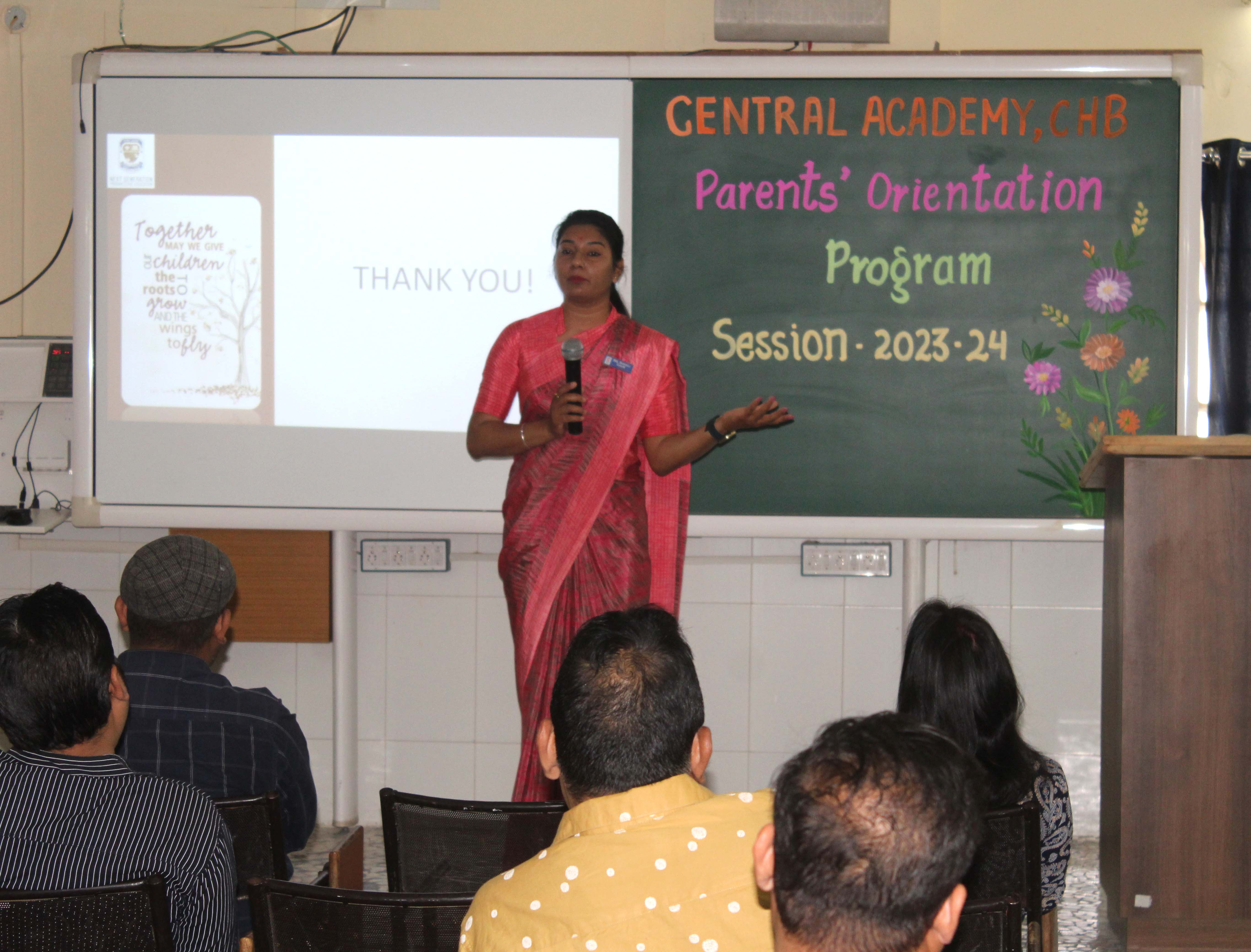 Teaching staff at Central Academy Bargadwa